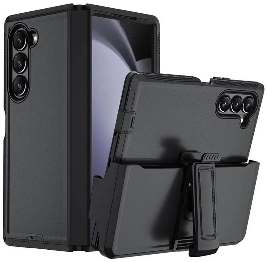 Heavy Duty Shockproof Armor Cover with Belt Clip Holster Rugged Protective Shell Case For Samsung Galaxy Z Fold 7 5G
